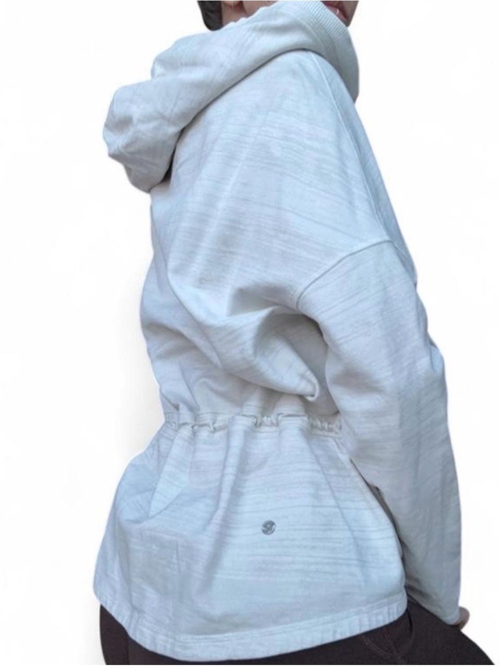 lululemon oversized athletica Off-White/Cream Lightweight Pullover